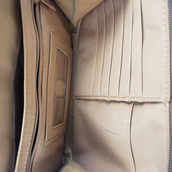 Fossil Tan Leather Crossbody Purse Small - Picture 8 of 8